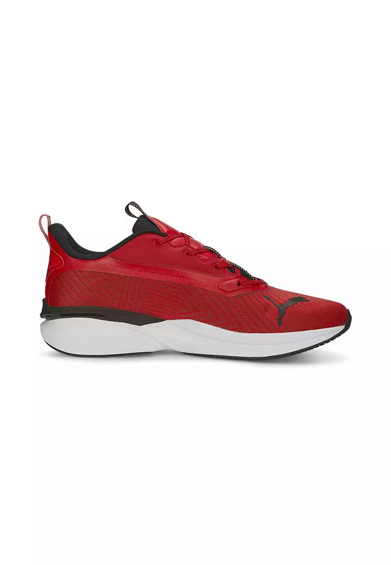 Puma red blue on sale shoes