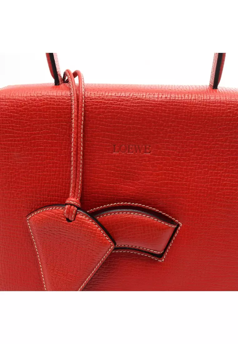 LOEWE Pre loved LOEWE BARCELONA Barcelona Handbag leather