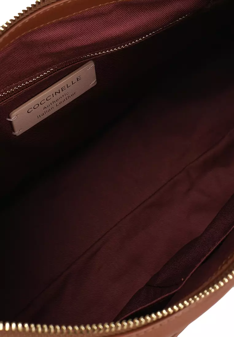 Gretel Puffy Smooth Shoulder Bag