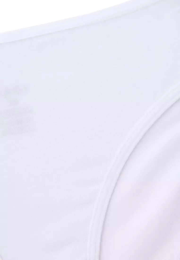 Buy DAGİ 3 Pack White Basic Slips, Regular Fit, Underwear for Women ...
