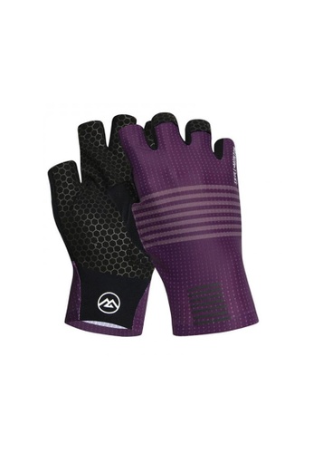 MONTON purple Monton Glove Half Finger Cycling Daily 971C5AC13C2310GS_1