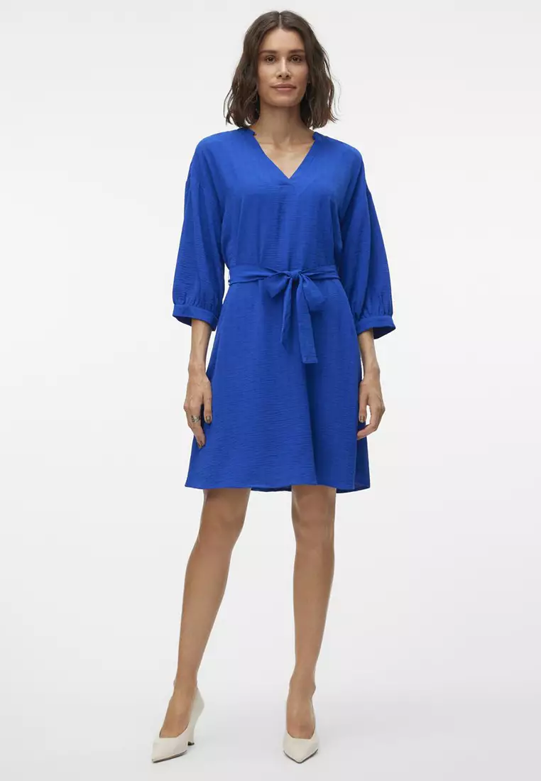 Buy Vero Moda Mye 3/4 Dress 2024 Online ZALORA Philippines