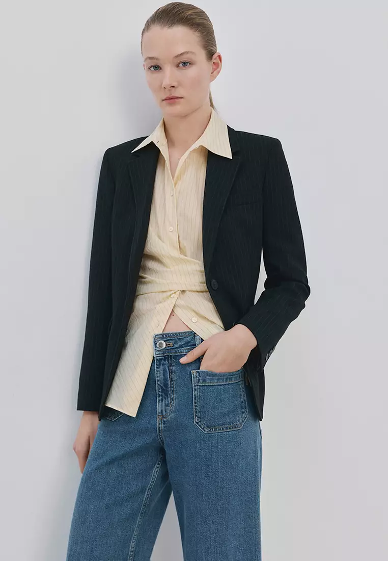 Wide Leg Jeans With Pockets