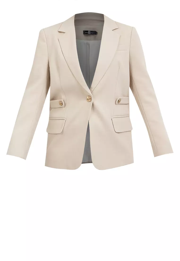 Chic Relax Fit Blazer Jacket