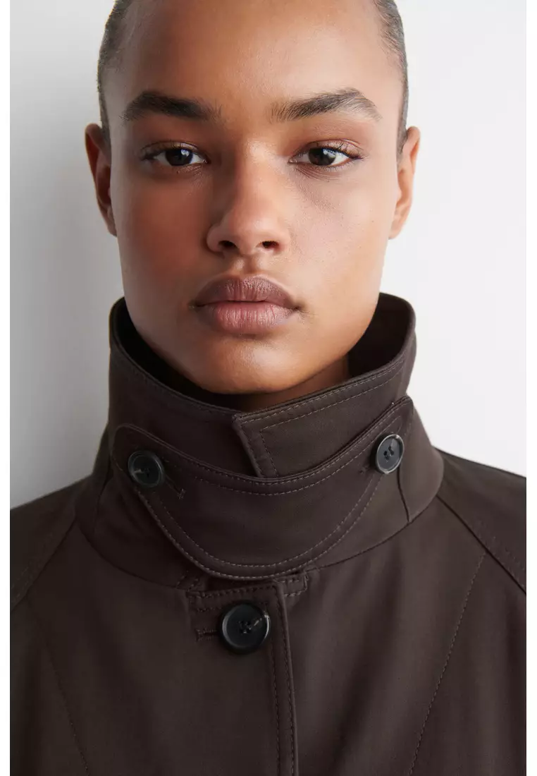 A-LINE TRENCH JACKET