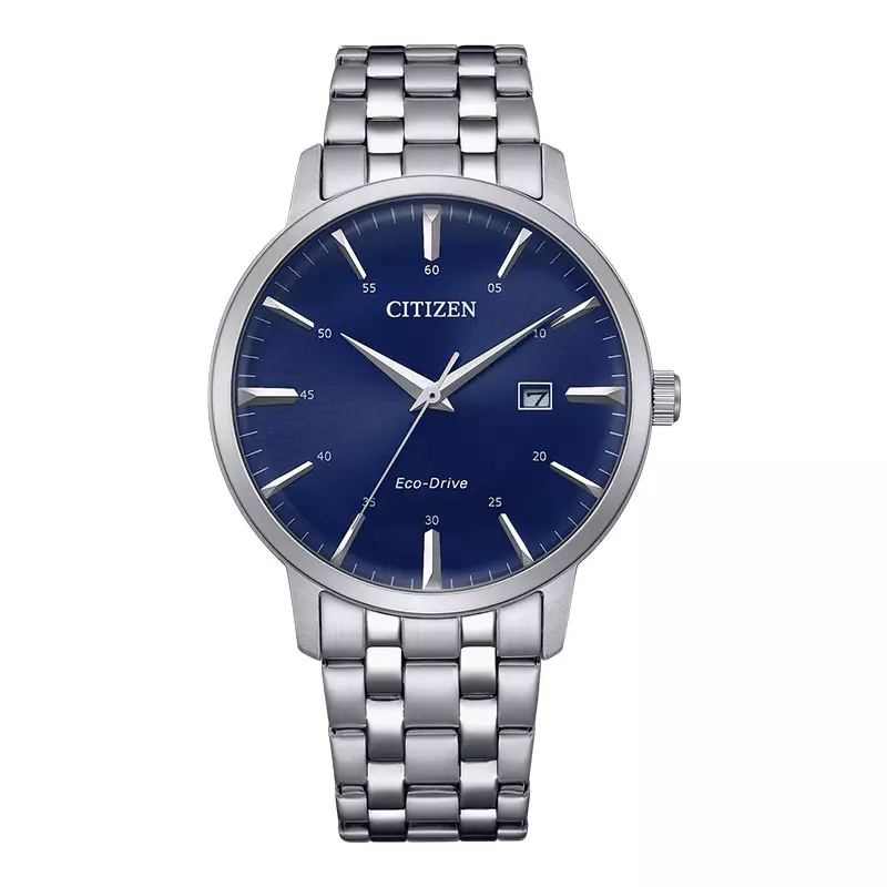 Jual Citizen Jam Tangan Pria Citizen Eco Drive BM7461-85L Men Blue Dial ...