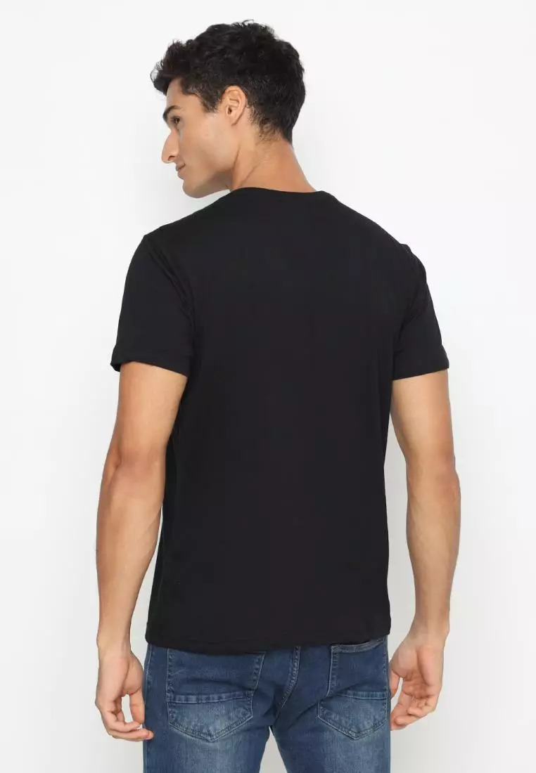 MATSUDA Kaos Polos Pocket T Shirt Cotton Nikko