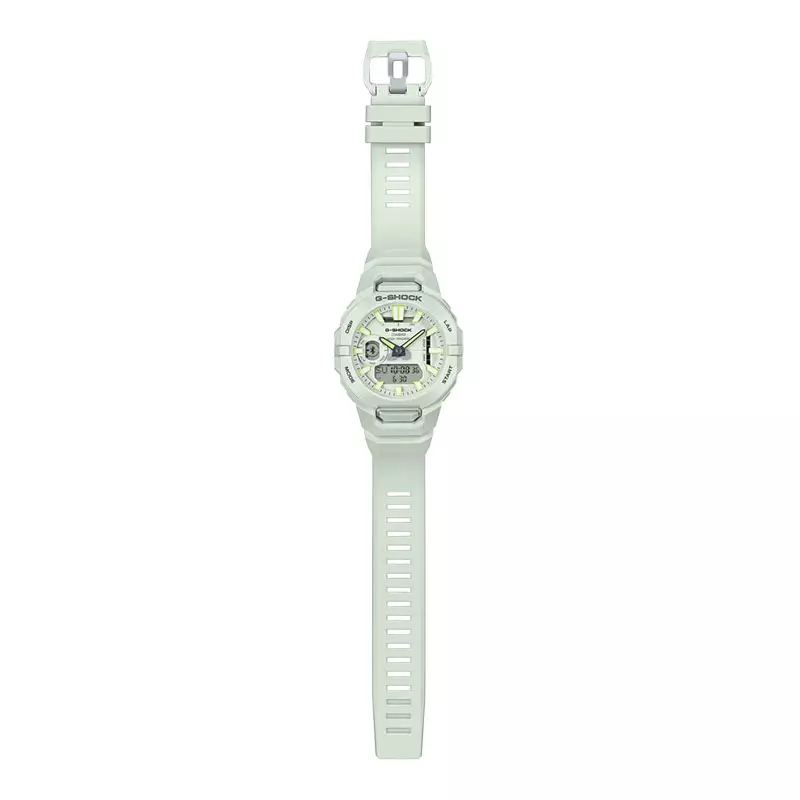 Jam Tangan Pria Casio G-Shock GBA-950-7AJF G-Squad Digital Analog Dial White Resin Band (JDM)
