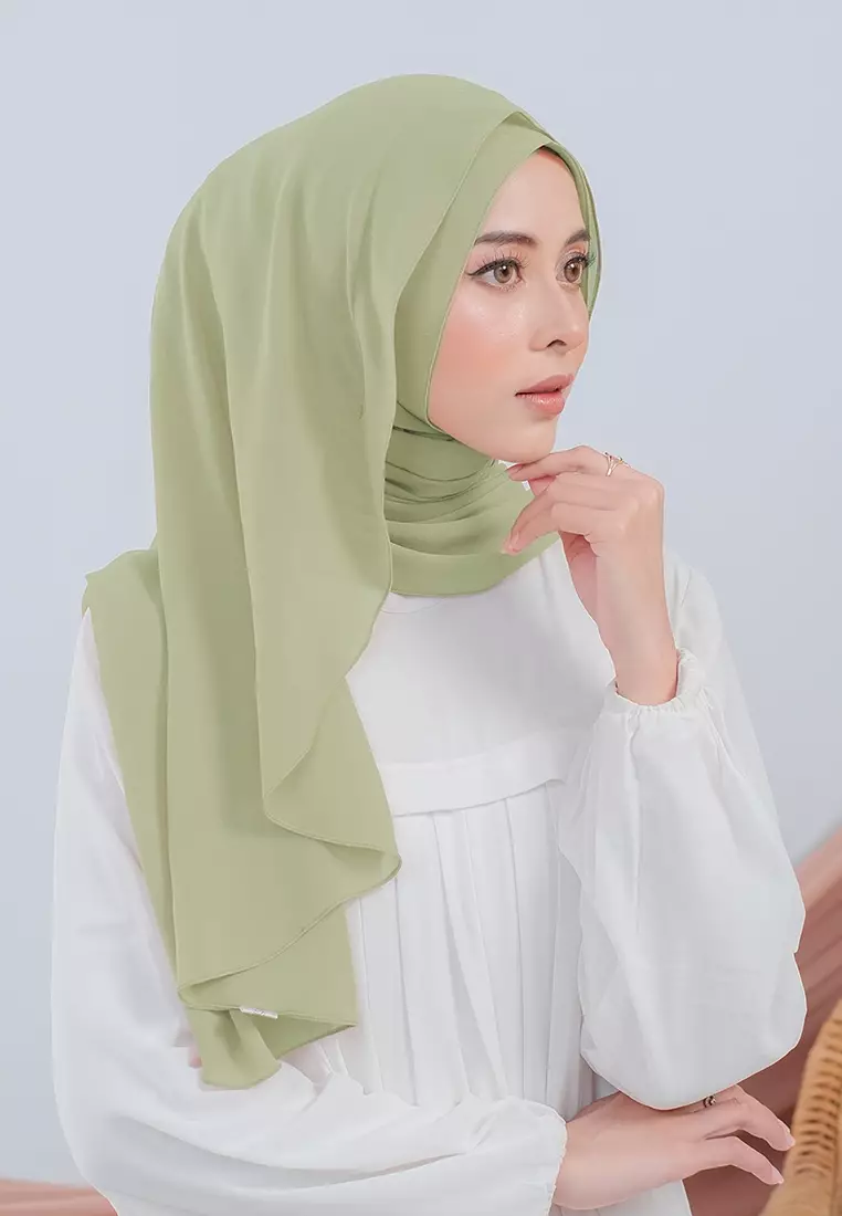 HIJAB INSTAN LUBNA - DUSTY SAGE