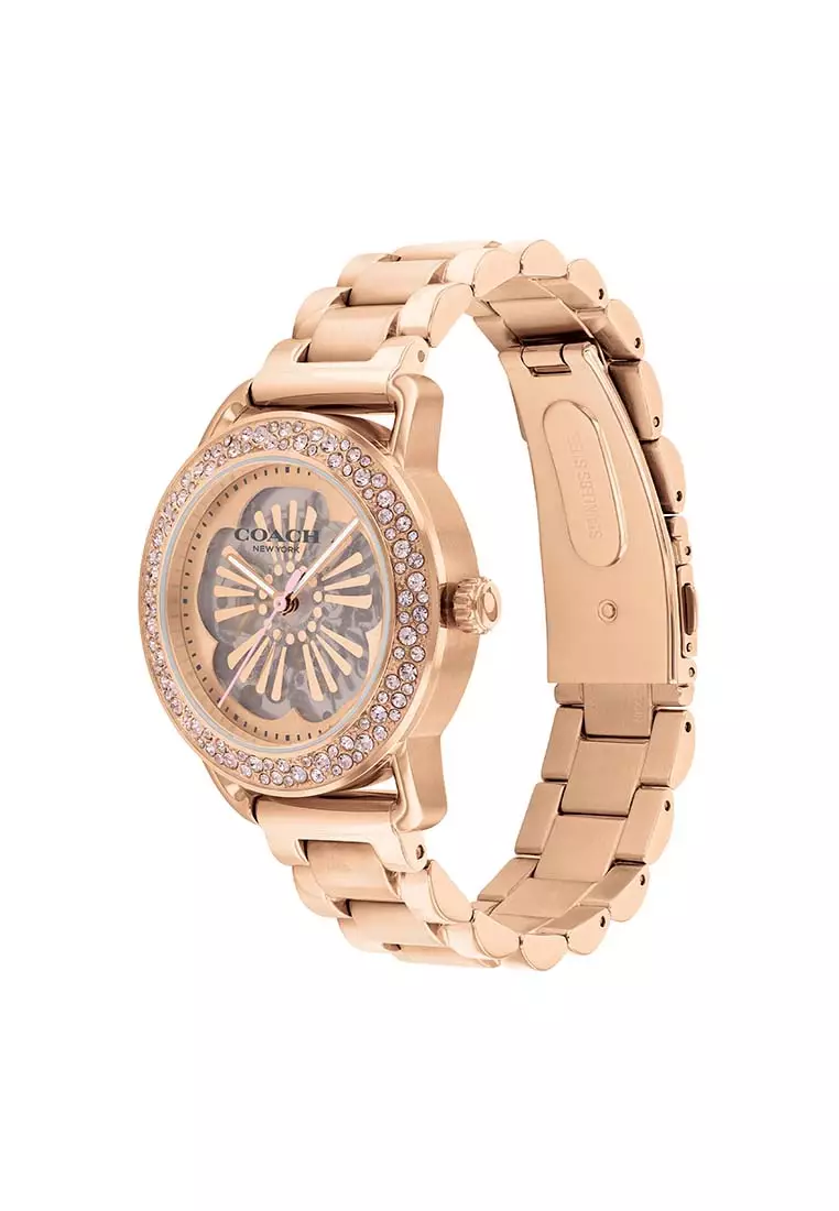 Cruiser Rose Gold Stainless Steel Bracelet Analog Watch CO-14504367