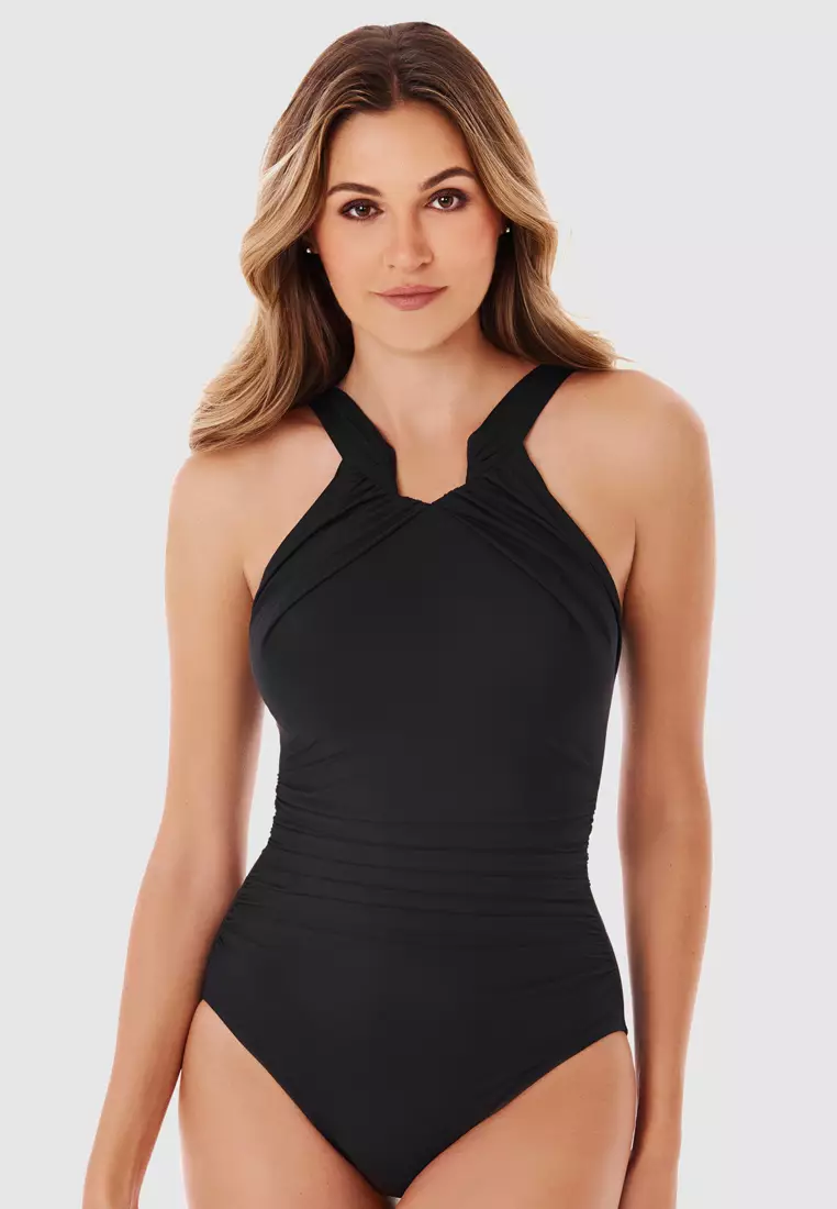 Aphrodite High Neck Shaping Swimsuit