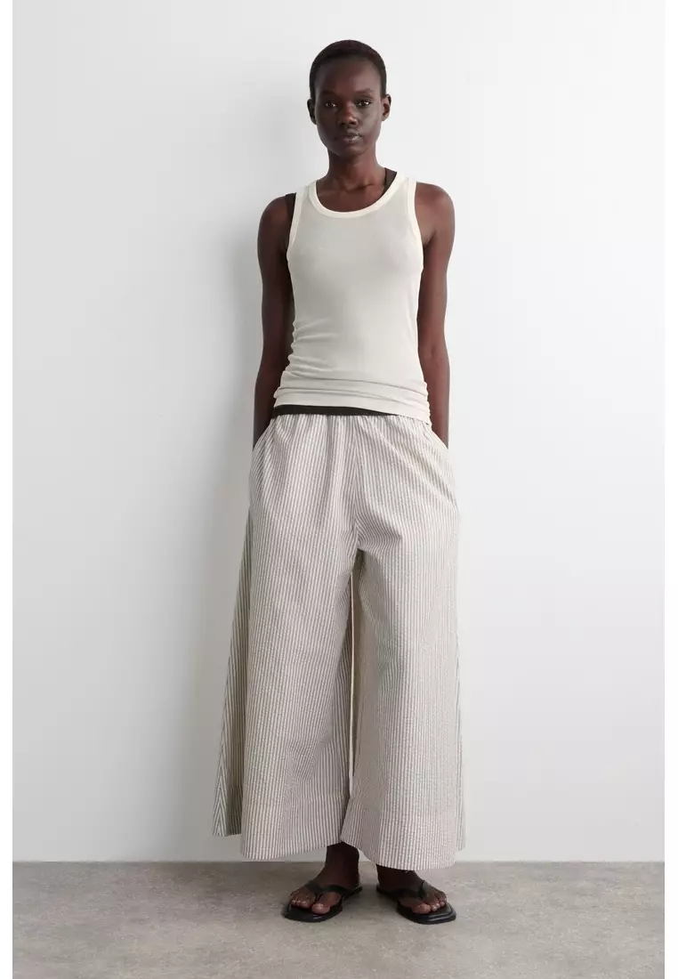 SEERSUCKER CULOTTES