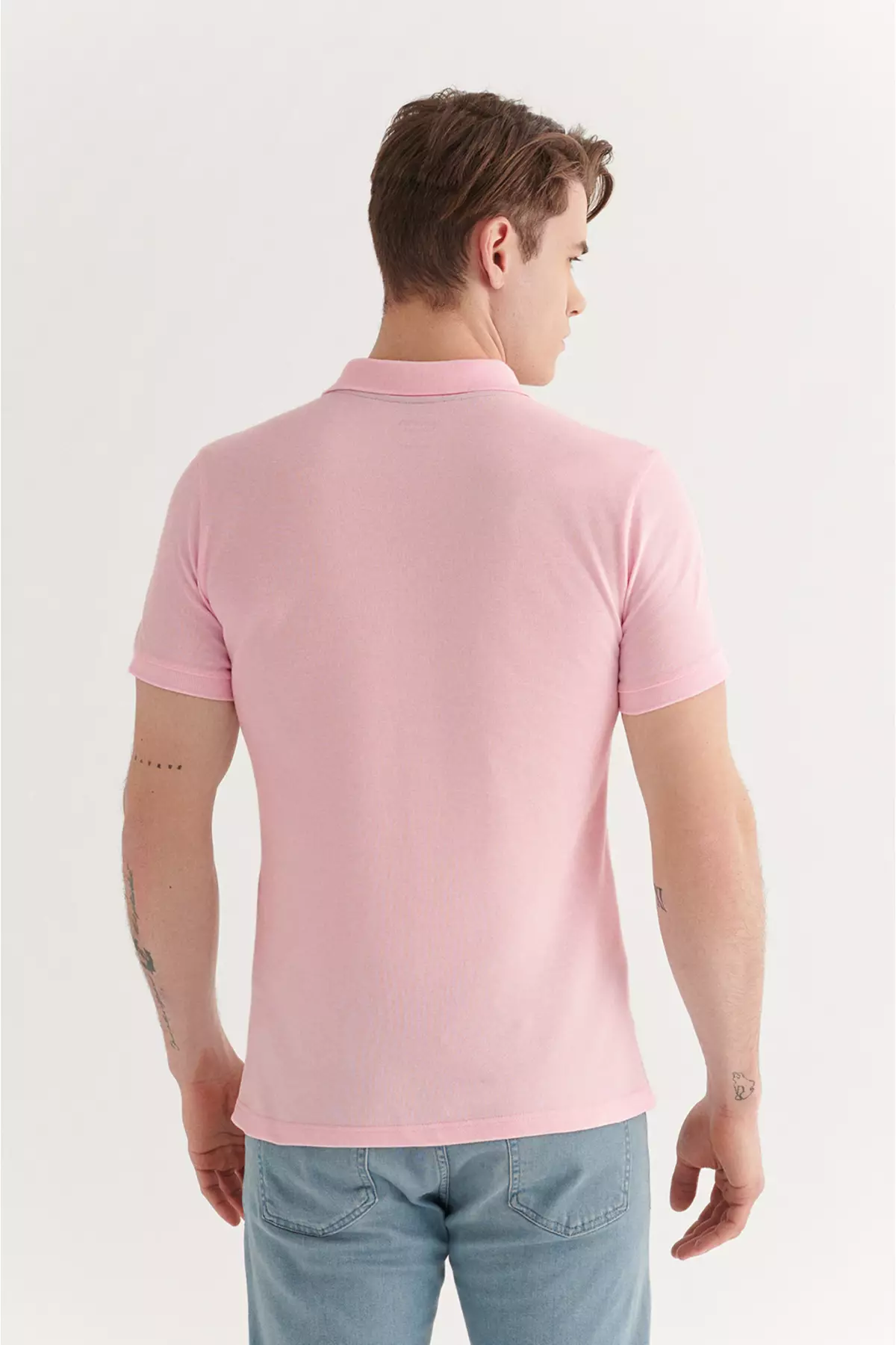 Cotton Embroidery Polo Shirt