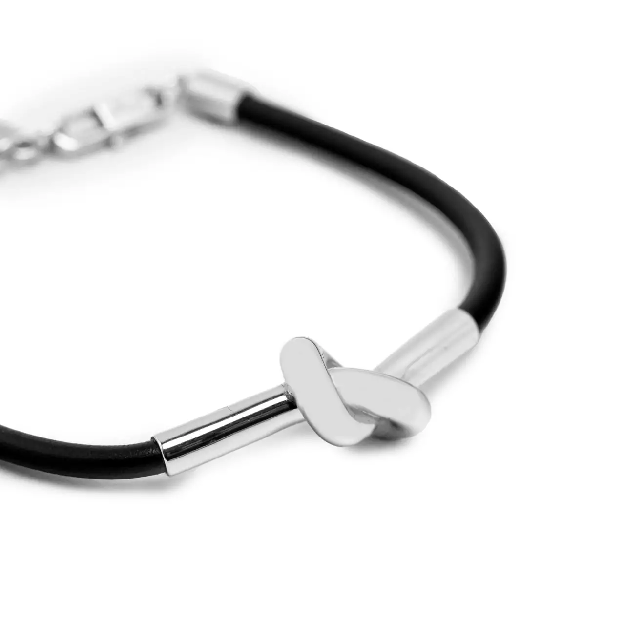 Knot Bracelet Calfskin and Brass Rghw