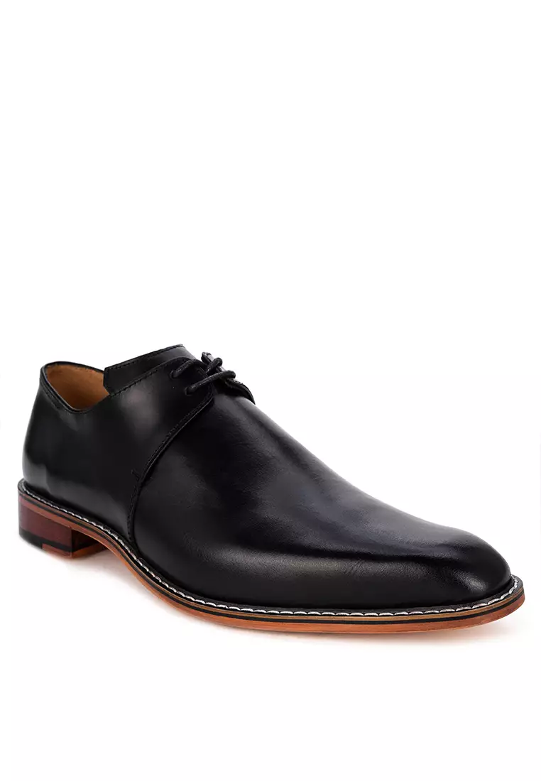 Discount on Bristol Shoes  shoes - SKU: Benito Black Derby Shoes