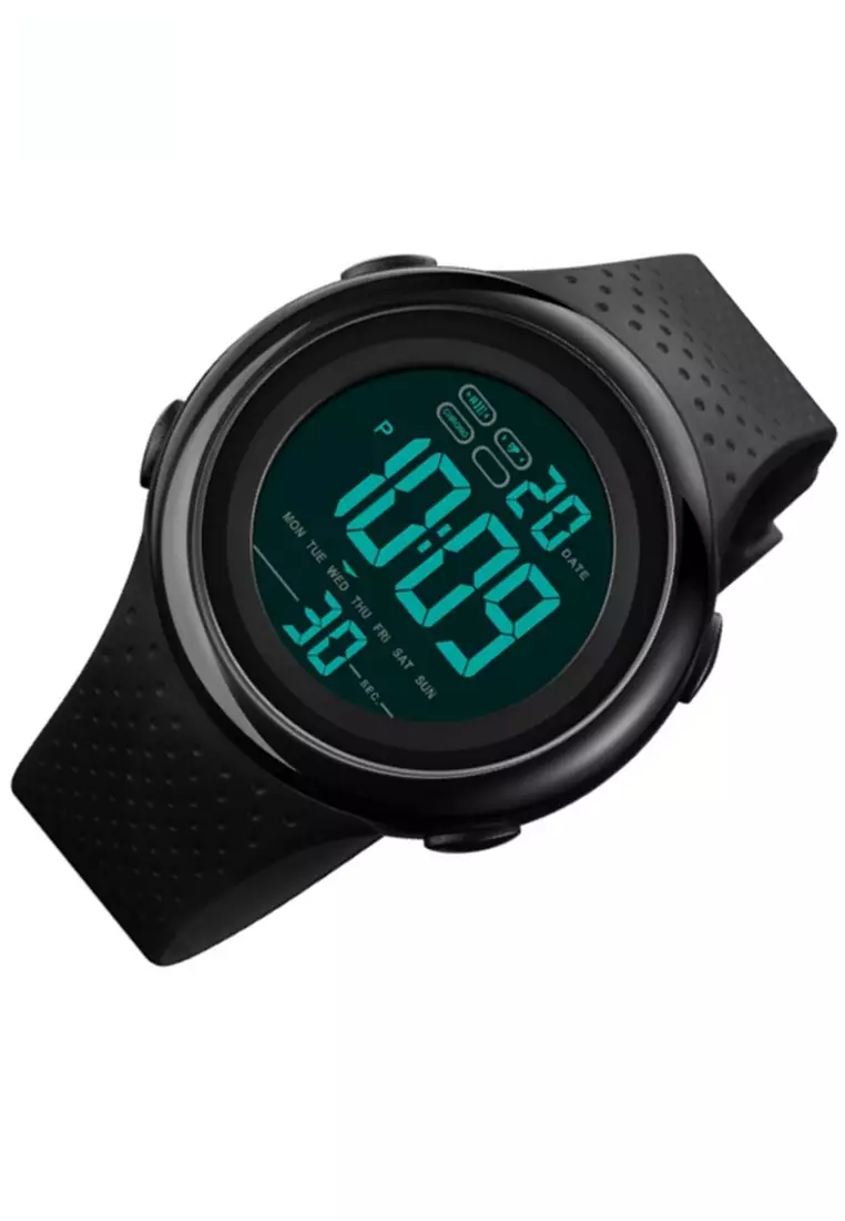 Jam Tangan Digital Pria Waterproof Many Function Strap Tali Material PU Silicone BL78 ORIGINAL