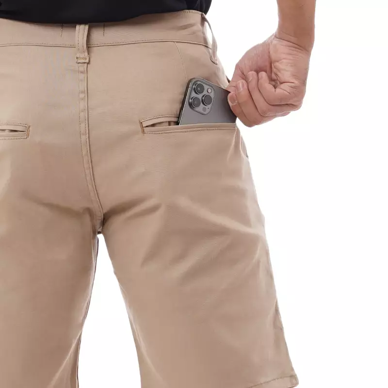 Tiento Celana Chinos Pendek Casual Sporty Chino Short Pants Golf Rocky Khaki