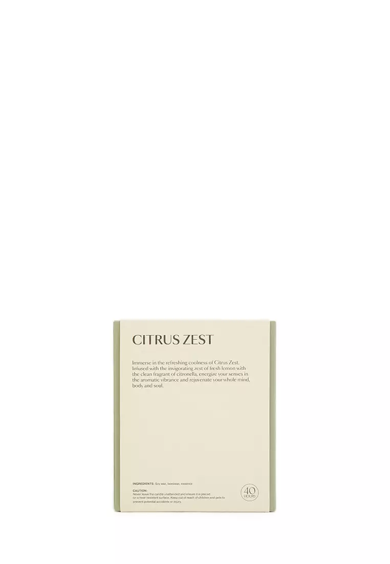 Citrus Zest 50th Anniversary Scented Candle