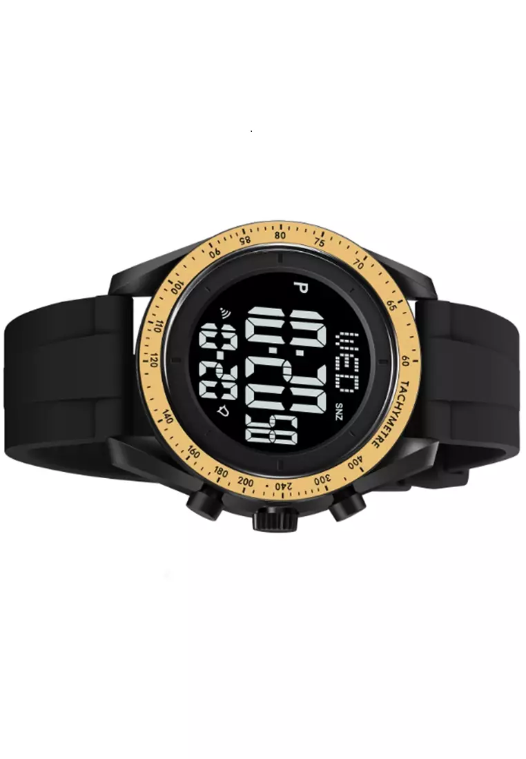 Jam Tangan Digital Pria Waterproof Many Function Strap Tali Material Silicone DV61 ORIGINAL