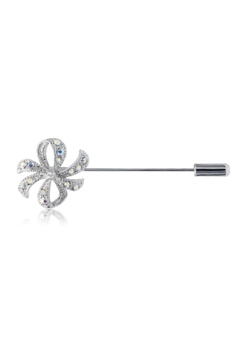 Buy So Seoul Multi Ribbon Bow Stick Pin Brooch Online Zalora Malaysia