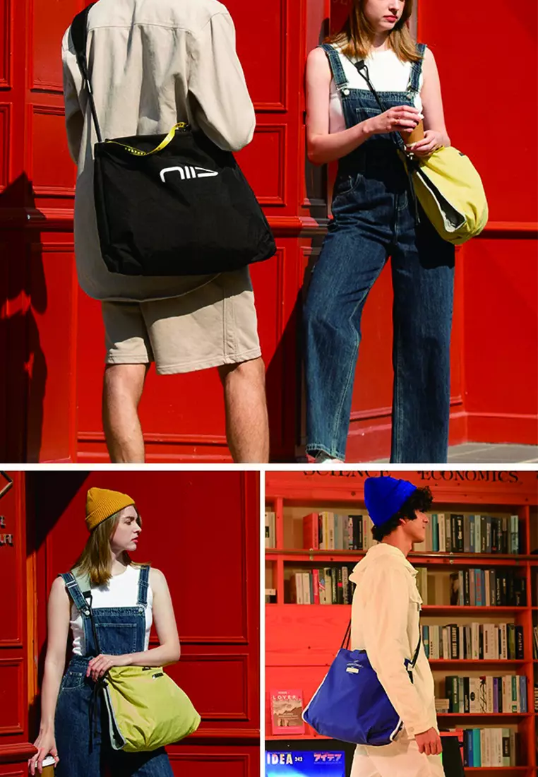 NIID ST@TEMENT S7 Tote Bag︱雙面雙色 - 黑色 & 奶白色