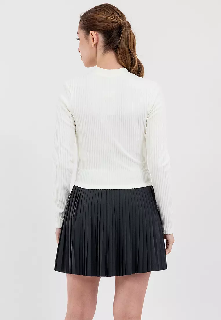 Chill Knit Slim Wide-Ribbed Cardigan