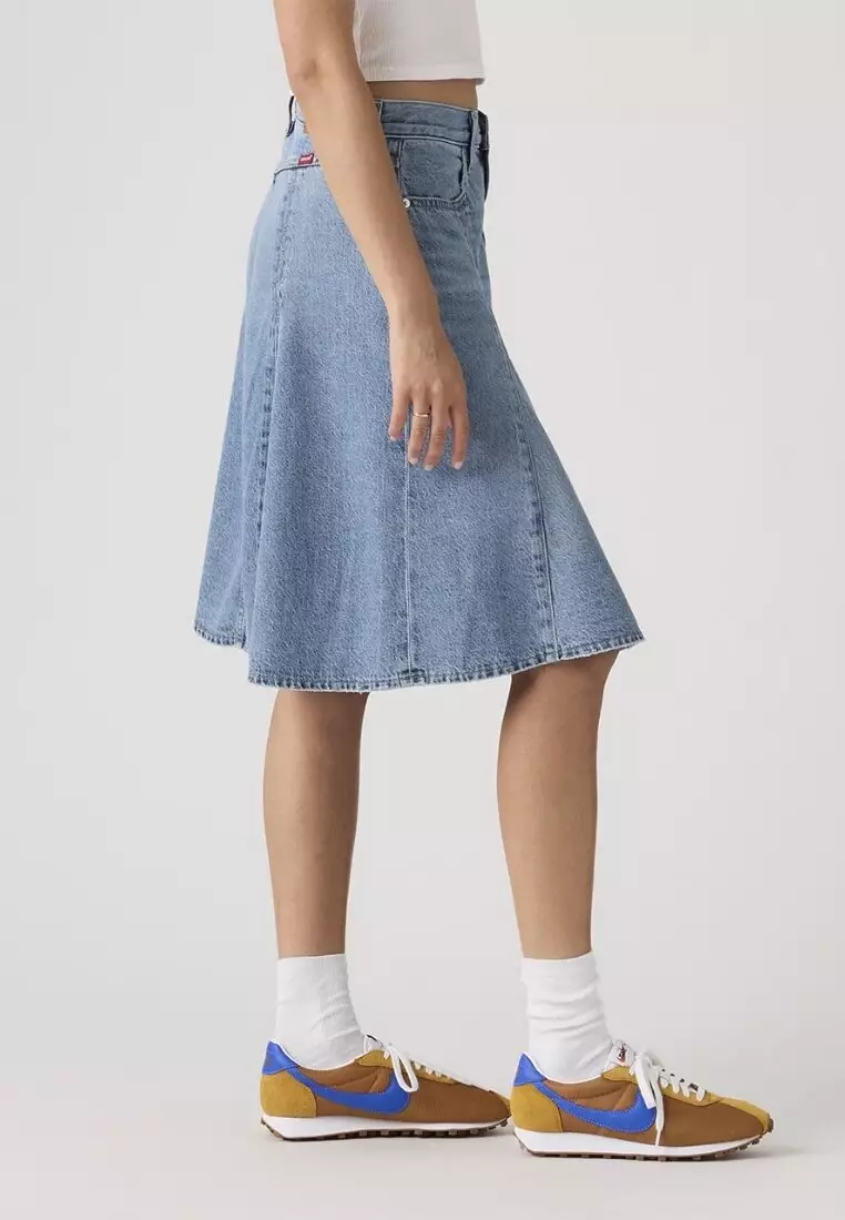 Levi's® Women's Godet Knee-Length Skirt