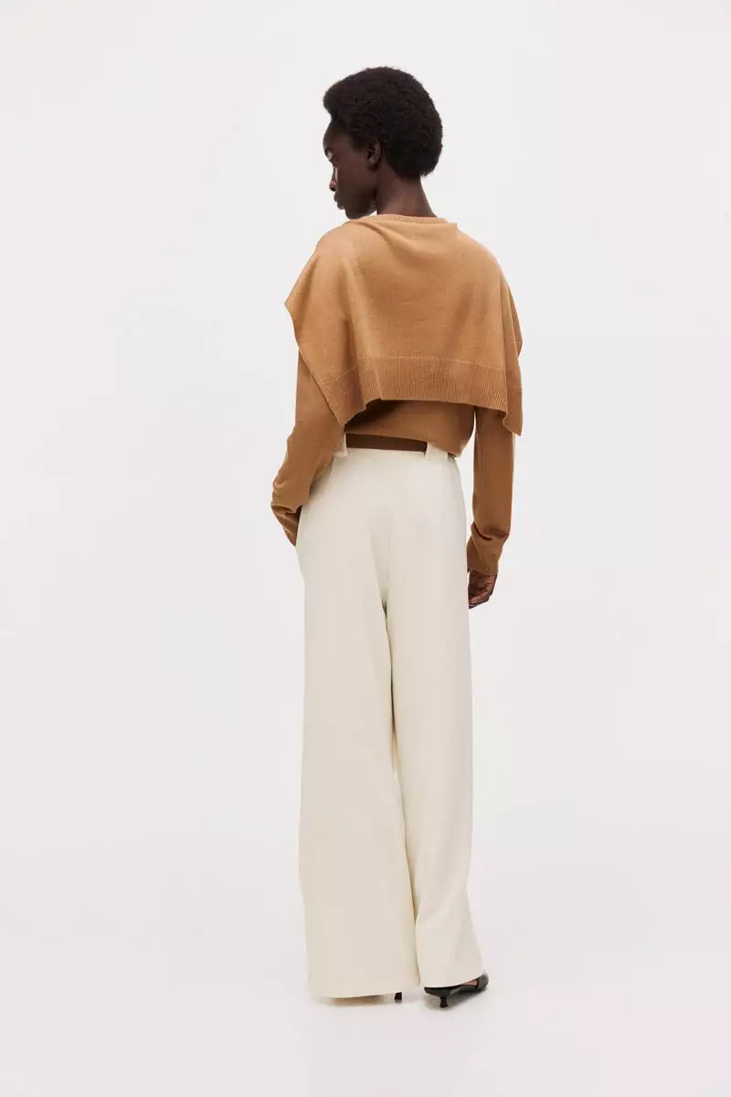 Belted Ponte di Roma trousers