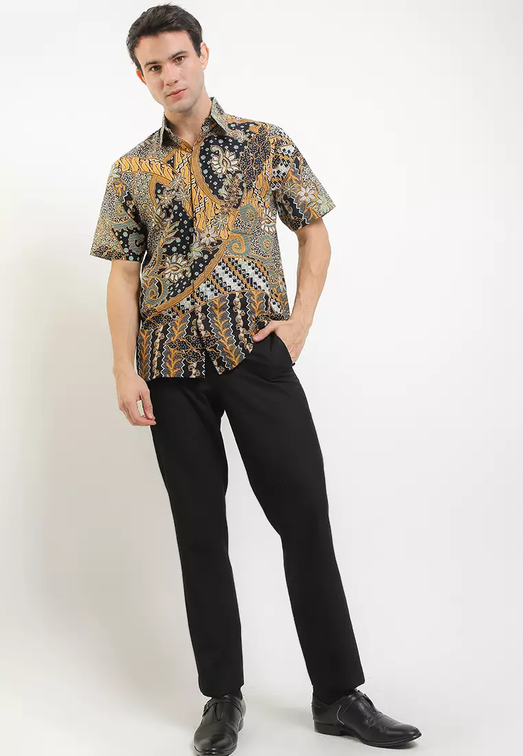 Felix Shirt Kemeja Batik Pria Pendek