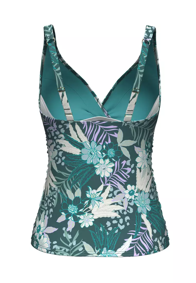 Sunseeker Elevated Tropics DD/E Cup Tankini Top