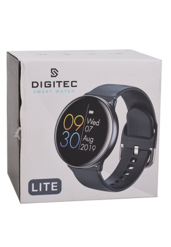 Jual Digitec Digitec Lite Smartwatch Jam Tangan Pintar Wanita Blue Rubber Strap 014 A Original Zalora Indonesia