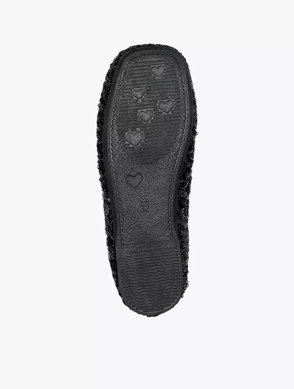 Payless Chrissie Childrens Colette Youth Flats - Black_07