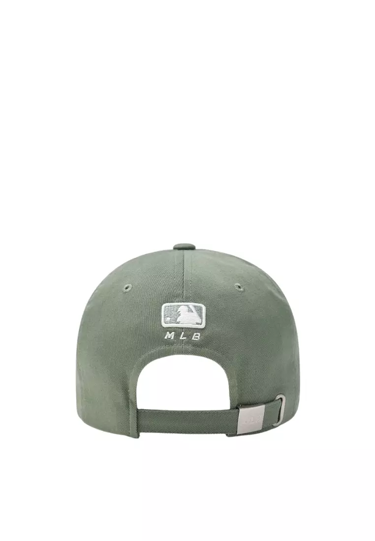 Jual MLB Korea Varsity Vintage Cursive Damage Unstructured
