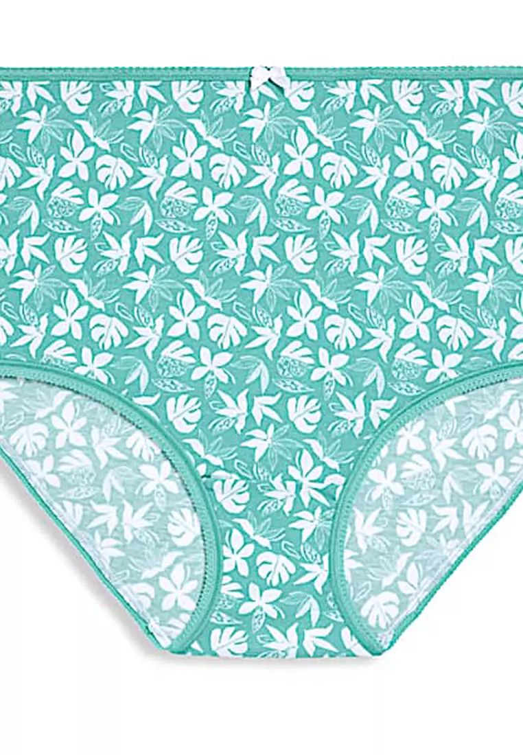 5pk Cotton Lycra Full Briefs