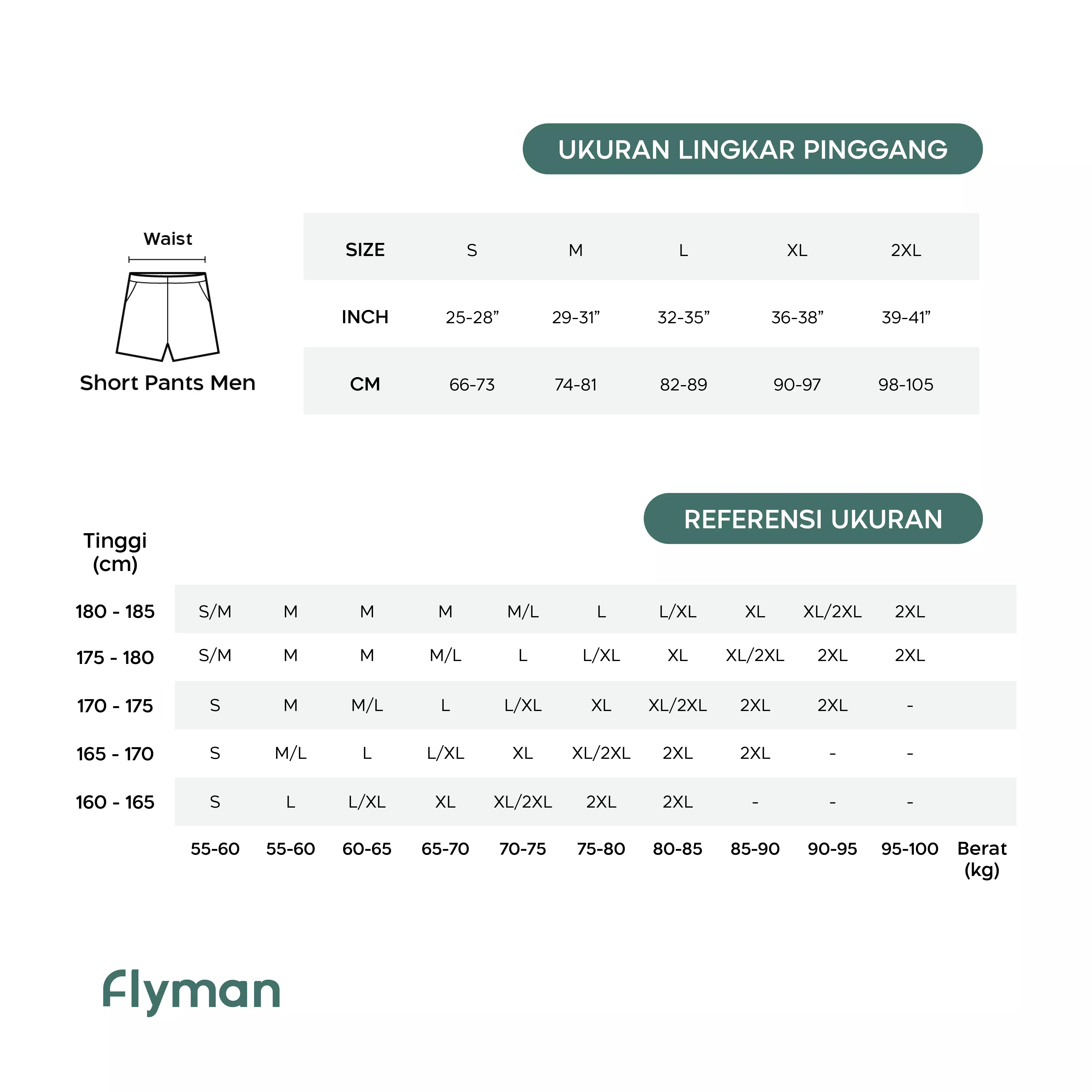 Flyman Relaxing Shorts 1 pcs FM 3358 - Ash