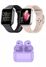 Black, Silver, Purple