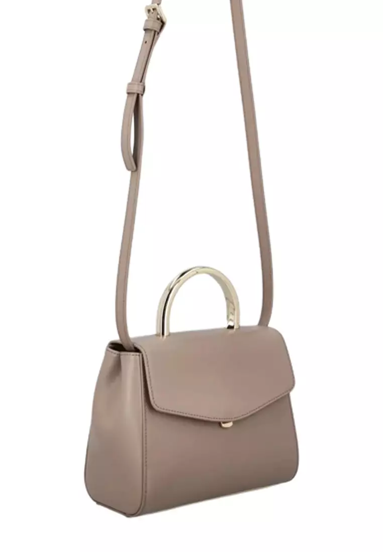 女士單肩包灰褐色WB01704 BX3913