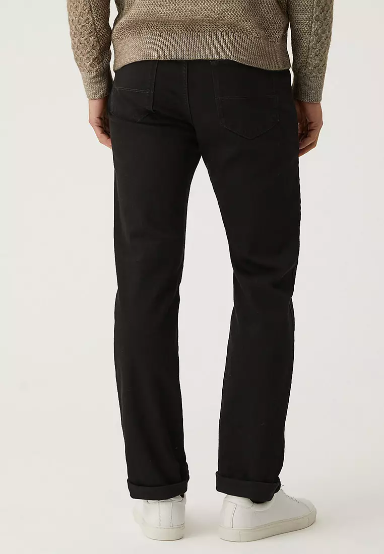 Straight Fit Stretch Jeans