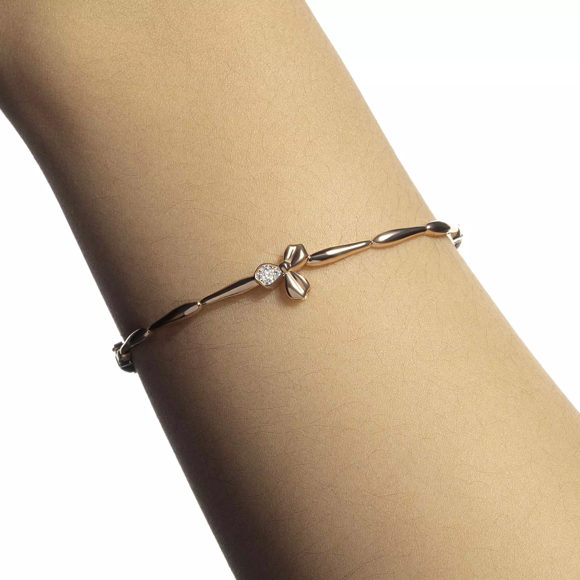 Gelang Emas 7k - Kana Gold Bangle - Armore Collection - Juene Jewelry