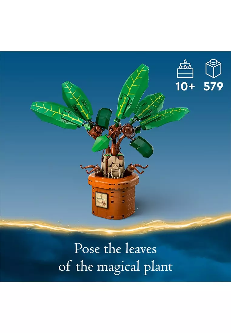 Harry Potter™️ 76433 Mandrake, Age 10+, Building Blocks, 2024 (579pcs)
