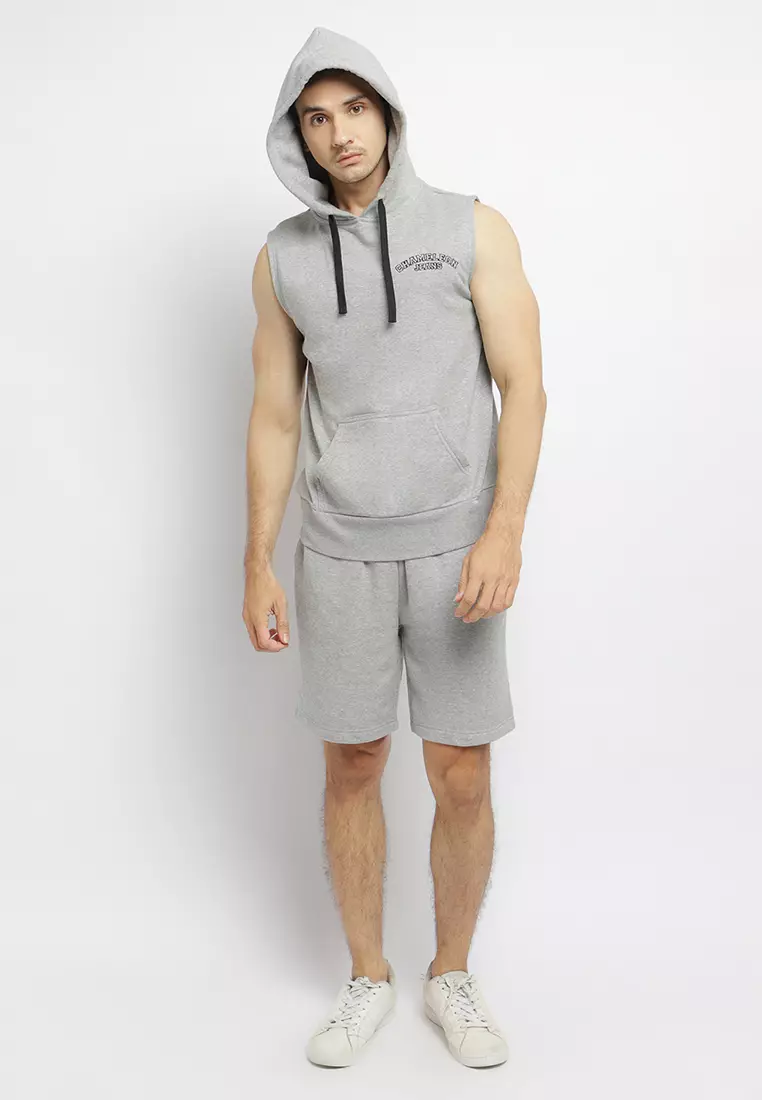 Chameleon Jaket Hoodie No Sleeve