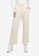 GLOBAL WORK white Textured Trousers 191BEAAD27D5F4GS_1