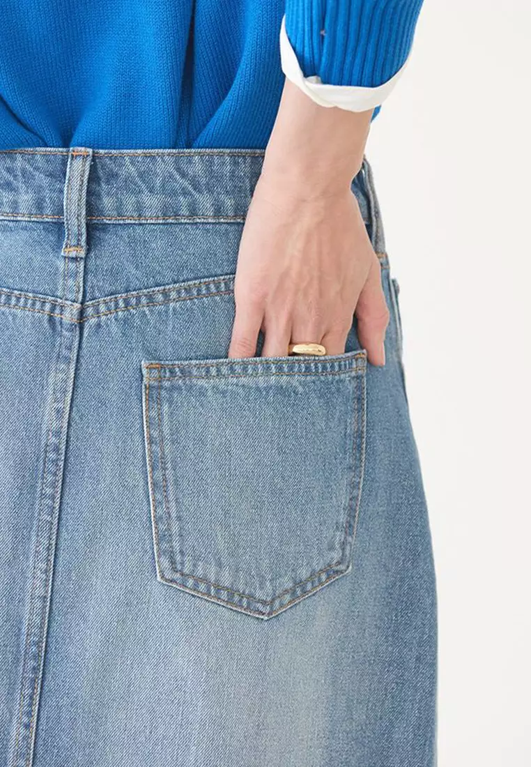 American Holic - Mikasa Denim A-line Skirt
