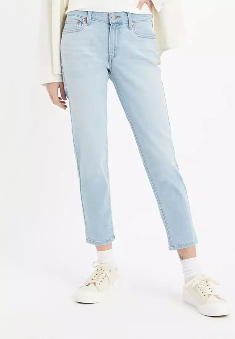 Mid rise levi jeans discount