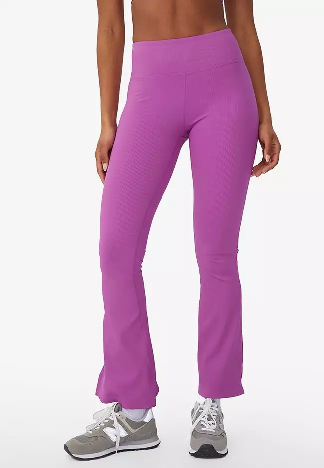 Cotton On Body Active Rib Flare Pants 2023