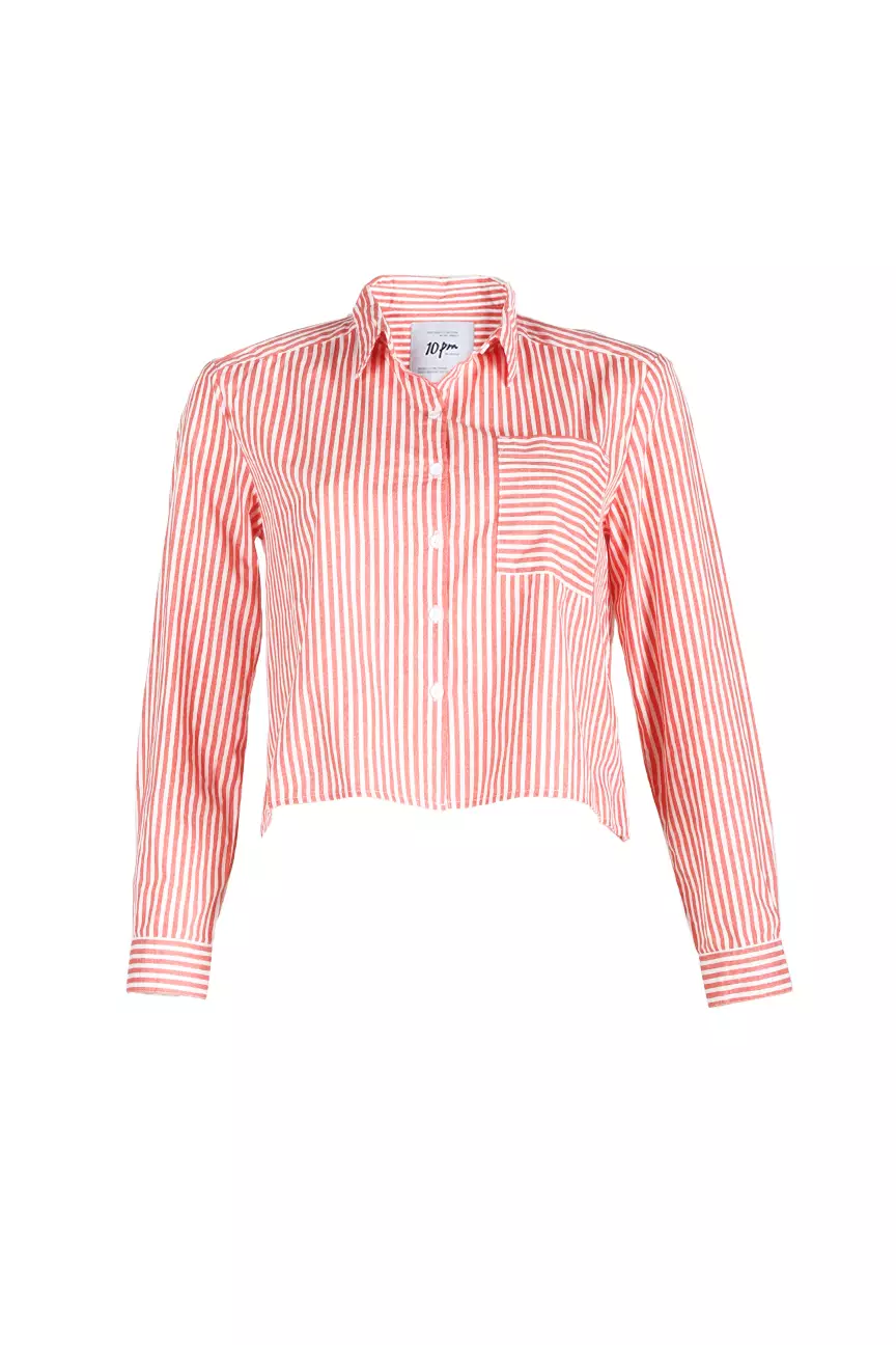 Kemeja Wanita Harpy Red White