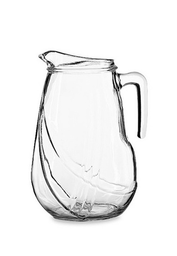 Bormioli Rocco Bormioli Rocco 2500 ML Rolly Glass Jug Container / Carafe  / Drink Container / Jugs & Pitchers / Glass Jugs / Glass Pitchers / Transparent Glass Jugs & Pitchers / Drinkware A82B3HLE50C23AGS_1