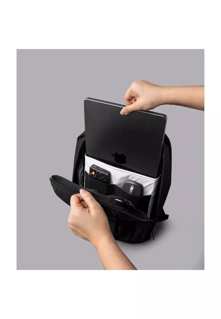 ALPAKA Metro Backpack Axoflux 400D Ripstop Nylon (Black)