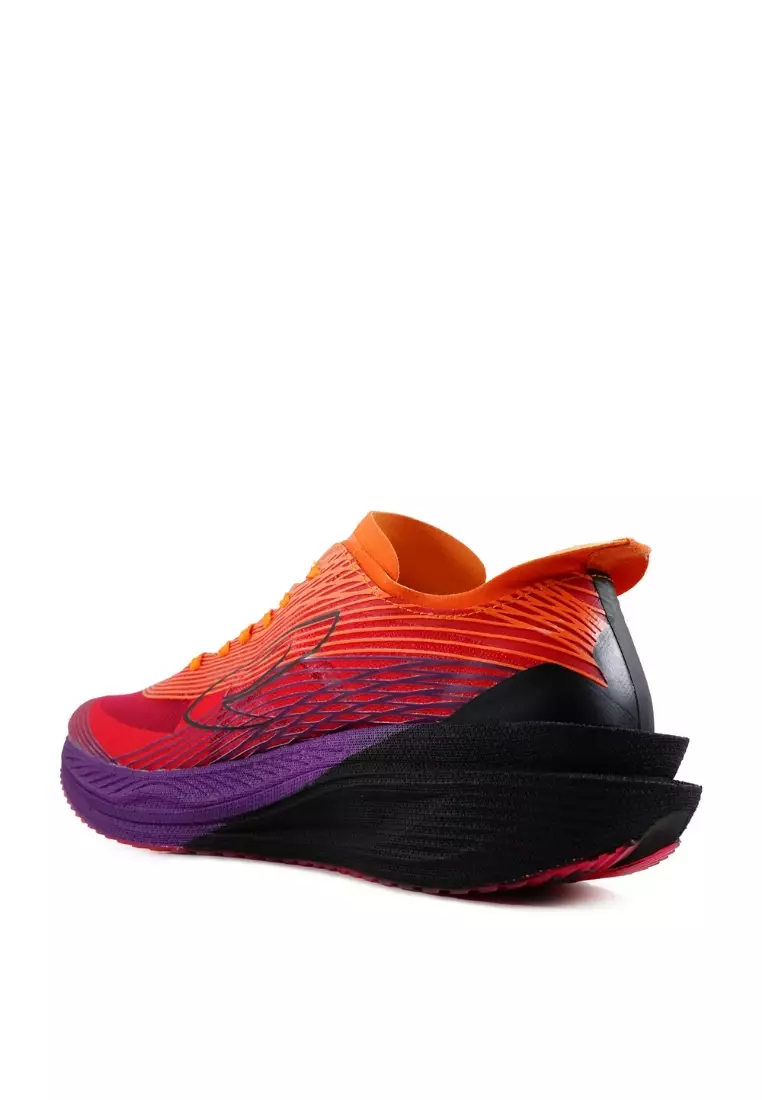 910Nineten HAZE FLOW sepatu lari - ORANGE/PINK/UNGU/HITAM