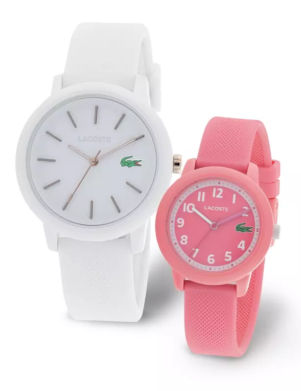 LACOSTE MOM & DAUGHTER L.12.12 GIFTSET - LADIES & KIDS WATCH 2070025